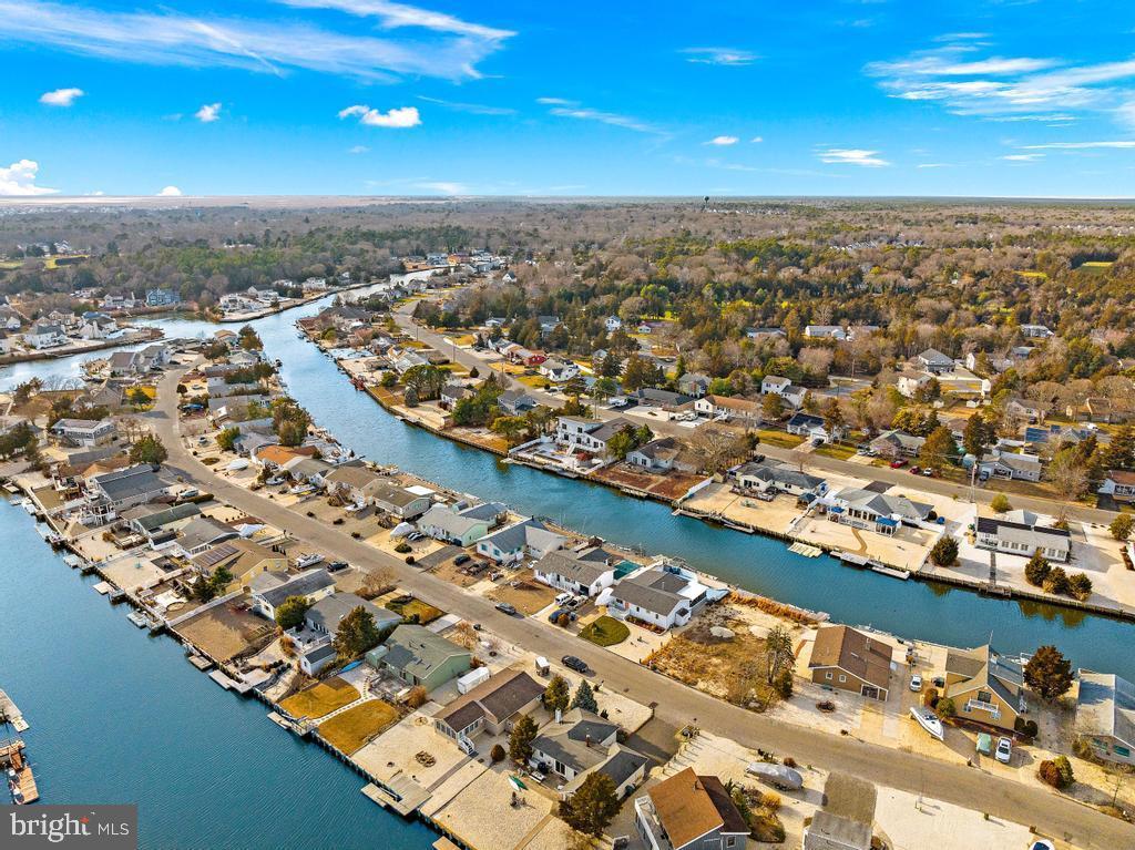 Little Egg Harbor Township NJ waterfront aerial